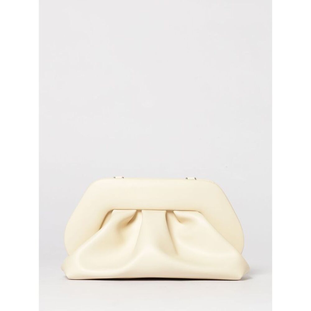 Themoire Clutch Woman Beige